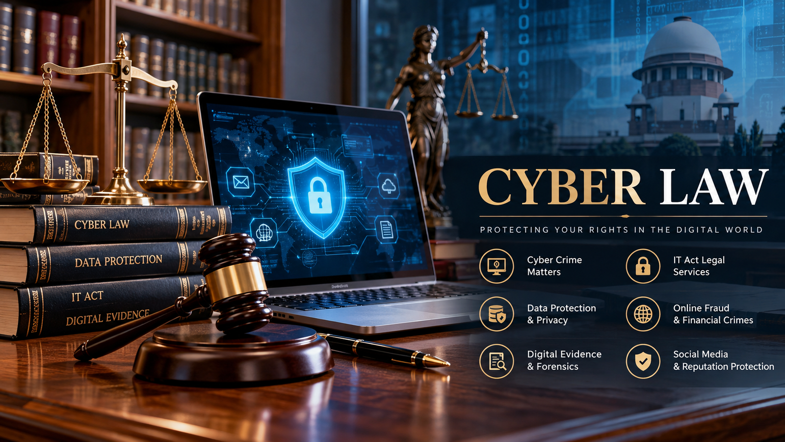 Cyber Law Legal Advisory for Cybercrime, Data and Digital Disputes